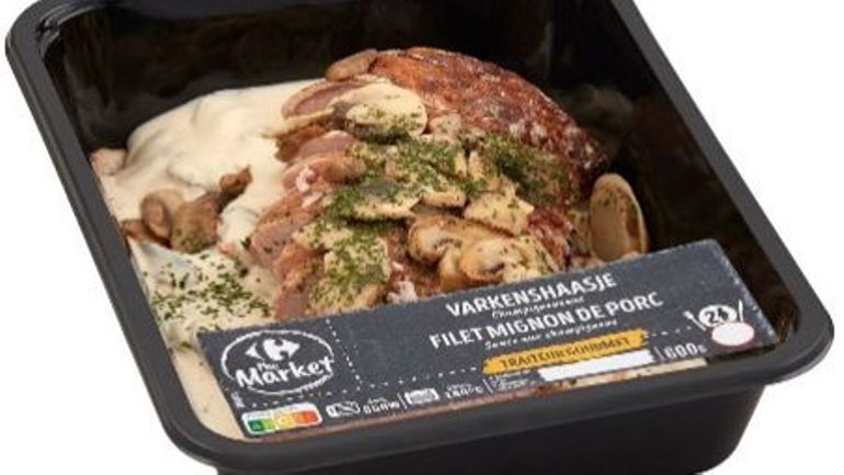 Carrefour rappelle des filets mignons de porc à cause d'une erreur d'étiquetage