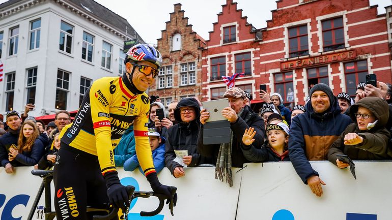 Wout van Aert est "concentré" et "prêt" au départ du Tour des Flandres