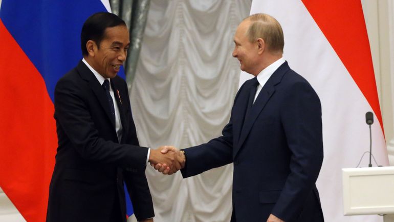 Guerre en Ukraine : le président indonésien dit avoir remis à Poutine un message de Zelensky