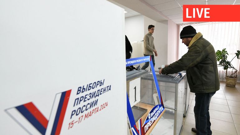 Direct - Guerre en Ukraine : selon les autorités russes, 60% de la population a voté aux élections présidentielles dans les régions du Donetsk et de Kherson