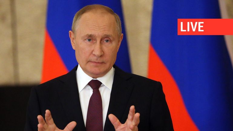 Direct - Guerre en Ukraine : selon Poutine, des services secrets occidentaux sont derrière des attaques 