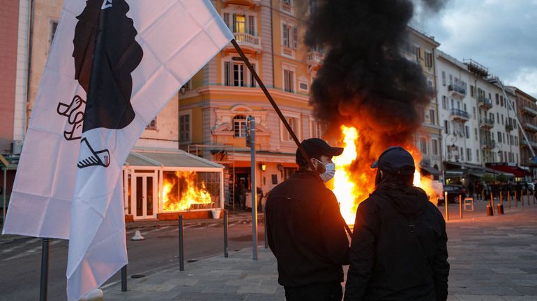 France : report de la réunion sur l'avenir institutionnel de la Corse, après des violences à Ajaccio