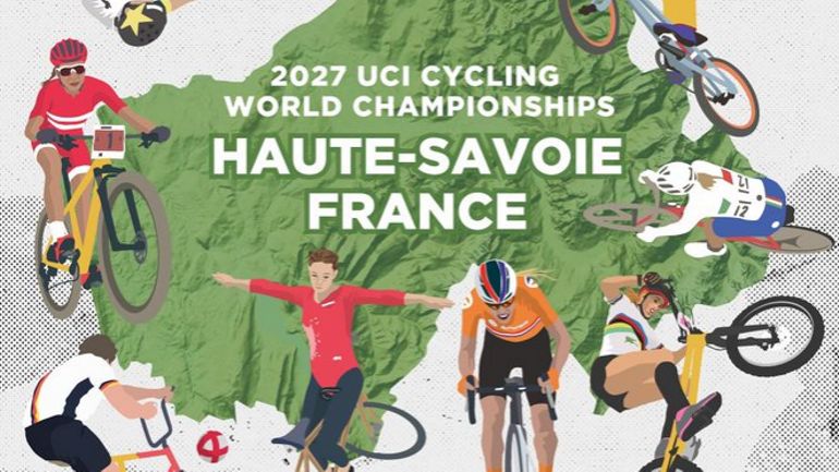 Les championnats du monde de cyclisme 2027 se dérouleront en Haute-Savoie