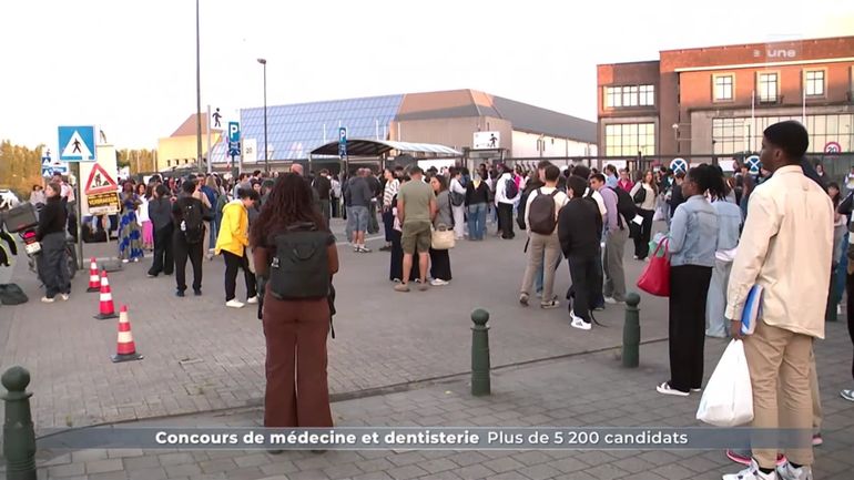 Concours de médecine et de dentisterie : 5200 candidats francophones tentent leur chance, un record