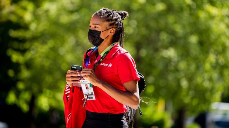 "Se donner à fond et partir sans aucun regret": l'objectif de Nafi Thiam aux Mondiaux d'Eugene