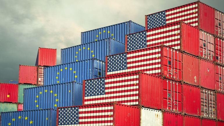 Droits de douane : des représailles européennes à 93 milliards d'euros en cas d'échec des négociations avec les USA