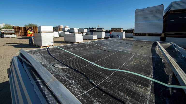 Dans l&apos;Arizona, recycler les panneaux solaires pour leur donner une seconde vie