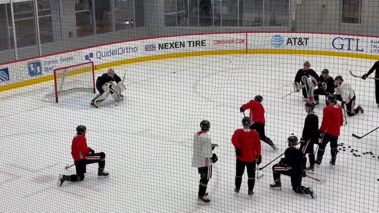 Petr Cech, légende de Chelsea, aussi à l’aise sur la glace que dans les buts des Blues