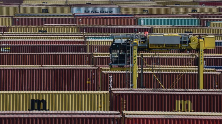 Près de 7 tonnes de cocaïne au milieu d'un container de bananes dans le port d'Anvers : 4 suspects interpellés