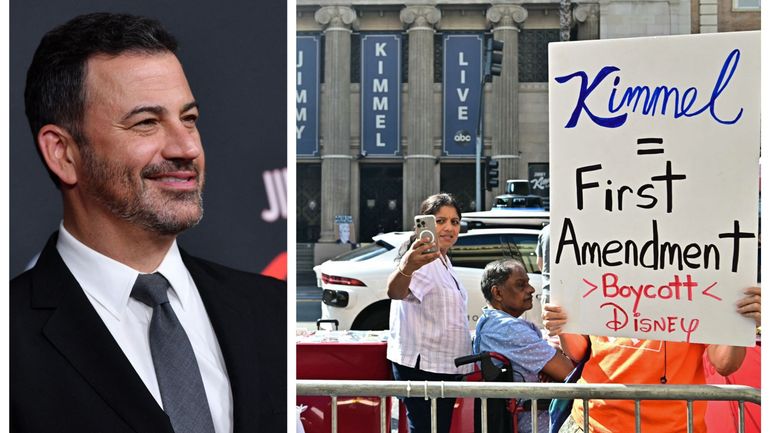 Etats-Unis : après sa suspension, le late show de Jimmy Kimmel de retour mardi, annonce Disney, propriétaire d'ABC