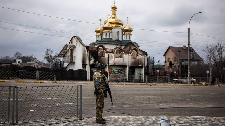 Sous les bombes, le patrimoine culturel de l'Ukraine menacé