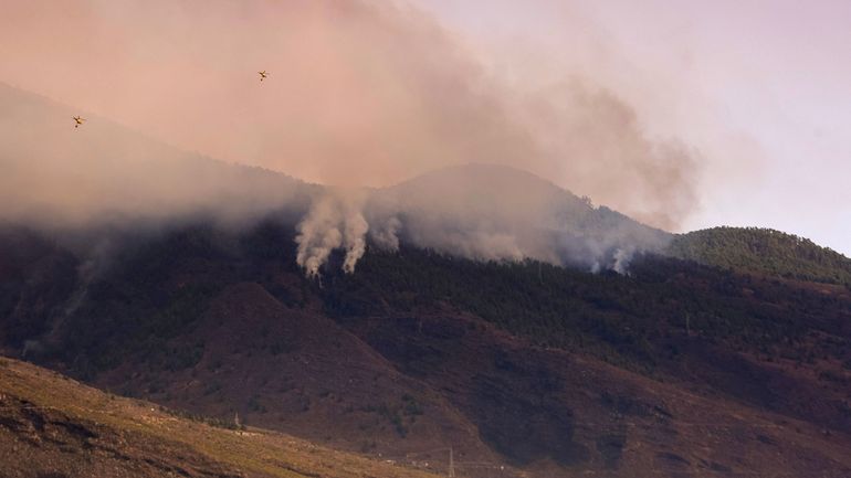 Incendie à Tenerife : évolution 