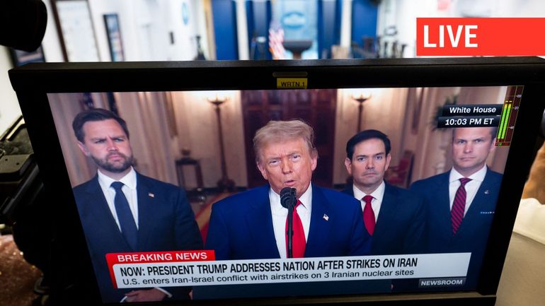Direct : les États-Unis ont mené des frappes sur trois sites nucléaires iraniens, la télévision d'État iranienne annonce une nouvelle salve de missiles sur Israël
