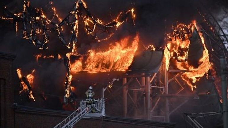 Un incendie ravage le plus grand parc d'attraction de Suède