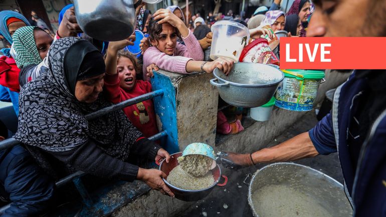 Direct - Israël-Gaza : selon l'ONU, 40% de la population palestinienne à Gaza est menacée de famine