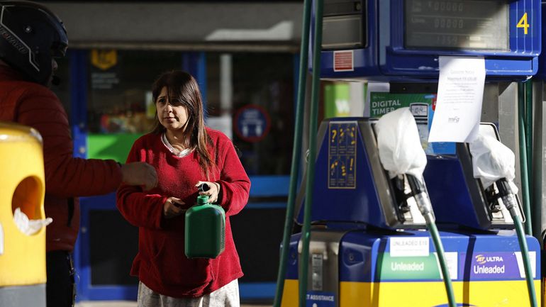 Pénurie de carburant au Royaume-Uni : les réserves des stations-service à nouveau normales