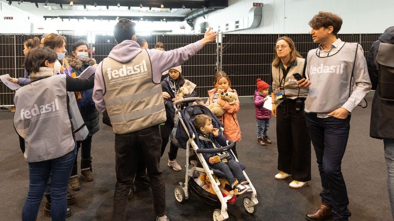 Les réfugiés ukrainiens seraient bien moins nombreux que prévu à Bruxelles et en Belgique