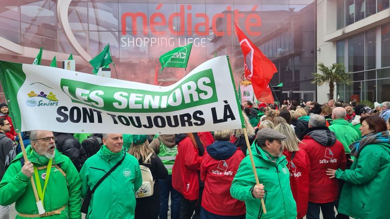 Delhaize : les syndicats marquent leur opposition à l'ordonnance interdisant les piquets de grève