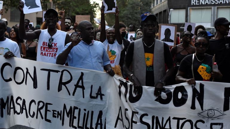 Des manifestations en Espagne et à Rabat pour protester après le drame de Melilla