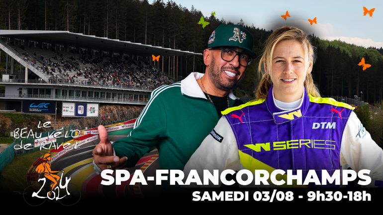 Le Beau Vélo de RAVeL vous donne rendez-vous sur le circuit de Spa-Francorchamps !