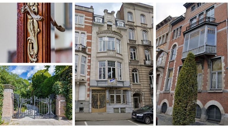 Bruxelles : après la maison Cauchie, ces autres biens Art nouveau d'exception mis en vente