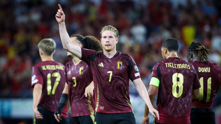 Kevin De Bruyne rejoint Eden Hazard comme deuxième meilleur de l'histoire des Diables rouges