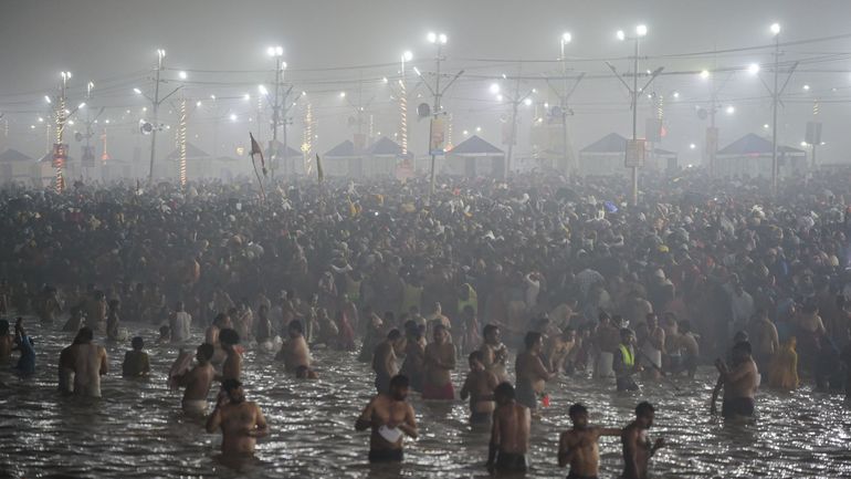 Inde : coup d'envoi du pèlerinage hindou géant de la Kumbh Mela