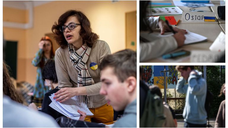 Guerre en Ukraine : moins de la moitié des enfants Ukrainiens réfugiés dans l'UE seraient inscrits dans une école
