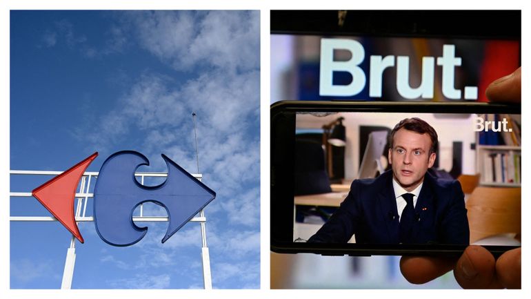 Carrefour et le média Brut annoncent la création d'une plateforme de 
