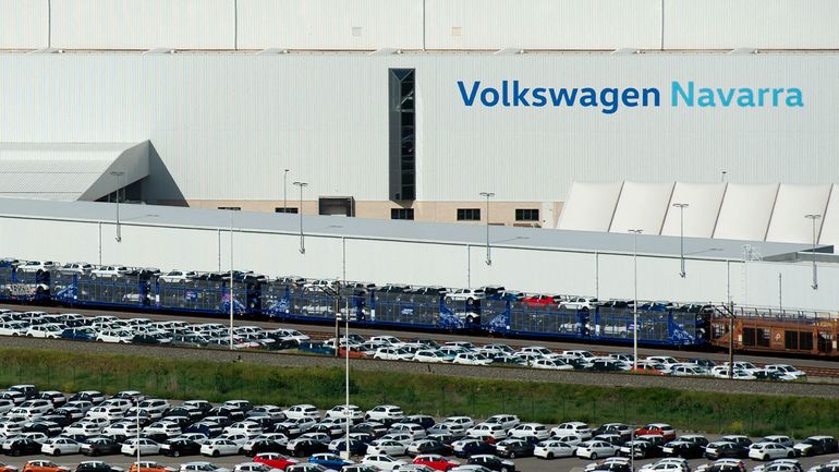 Prix de l'énergie en Espagne : La production d'une usine VW de Pampelune suspendue à cause d'une action de camionneurs