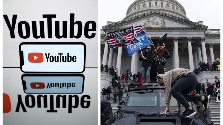 Etats-Unis : YouTube va verser 22 millions de dollars pour solder un contentieux avec Trump en rapport avec l’assaut du Capitole