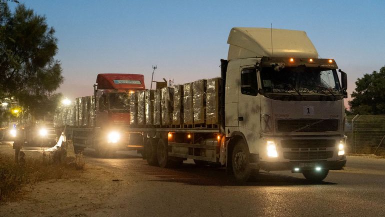 Guerre Israël-Gaza : première livraison d'aide par un nouveau point de passage dans le nord de la bande de Gaza