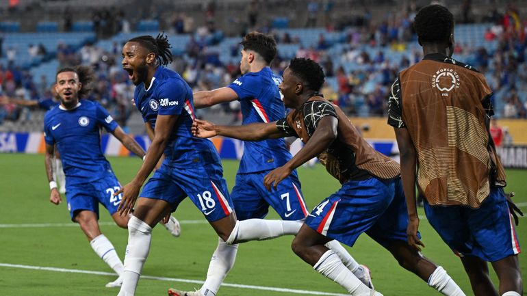 Mondial des clubs : Chelsea, avec Romeo Lavia, rejoint Palmeiras en quarts de finale au terme d'un scénario fou