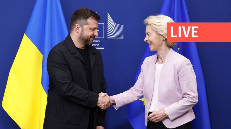 Direct - Guerre en Ukraine : Volodymyr Zelensky est arrivé à Bruxelles, la réunion de la 