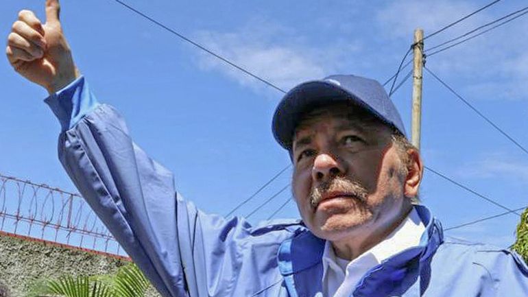 Ortega réélu avec 75% des voix au Nicaragua