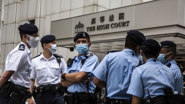 Neuf ans de prison pour le premier Hongkongais condamné sous la loi 