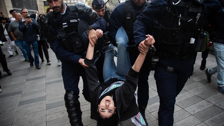 Répression des mouvements pro-palestiniens en Europe : l'Etat de droit menacé, alerte une ONG européenne