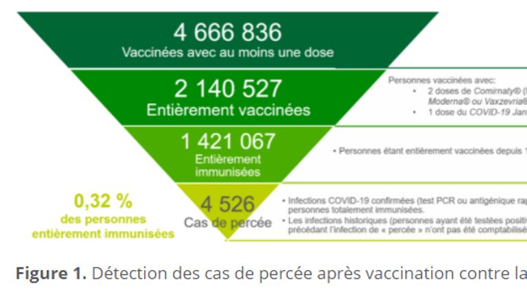 La vaccination contre le Covid-19 porte ses fruits : 