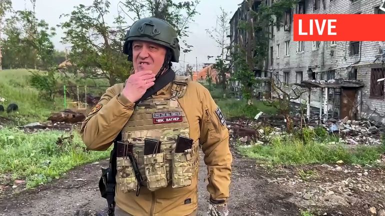Direct - Guerre en Ukraine : l'armée russe recule dans le sud et l'est de l'Ukraine, selon le patron de Wagner