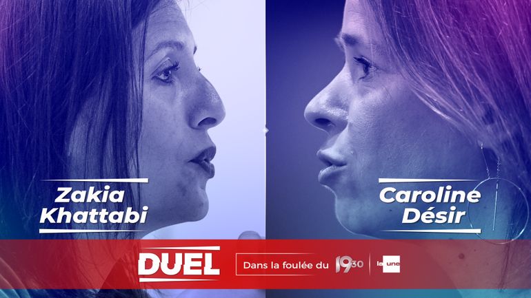 DUEL entre Caroline Désir (PS) et Zakia Khattabi (Écolo) : suivez le débat politique en direct