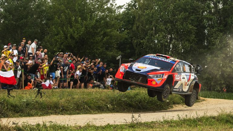 WRC Pologne : Rovanperä leader du général,Tänak domine le Super Sunday, Neuville 5e (Direct vidéo 12h20)