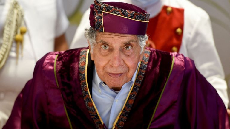 Inde : le magnat Ratan Tata, créateur d'un immense conglomérat industriel, est décédé à 86 ans