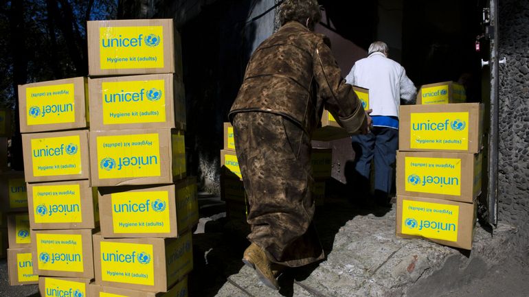 Guerre en Ukraine : l'Unicef appelle à 400 millions d'euros de dons pour l'Ukraine