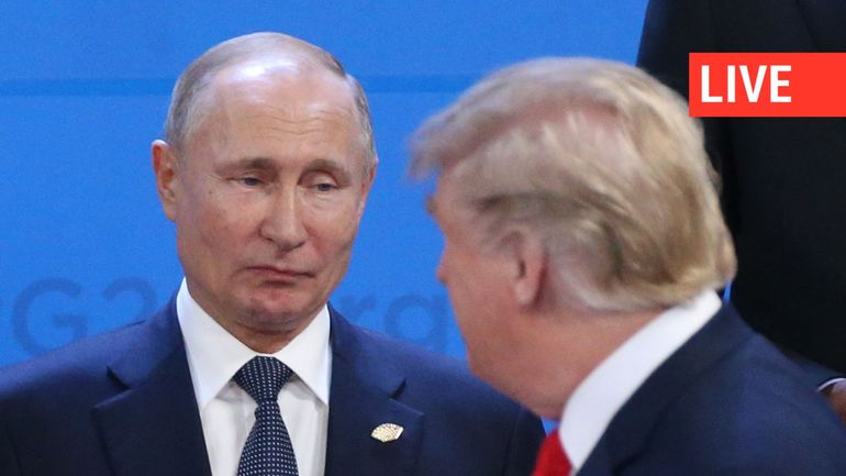 Direct - Guerre en Ukraine : Trump et Poutine discutent de l'avenir de l'Ukraine en Alaska, avant un sommet à 3 ?