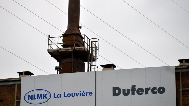 Un incendie dans l'usine NLMK à La Louvière fait deux blessés