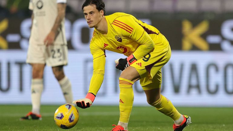 Qui est Mile Svilar, le gardien de l’AS Rome qui pourrait intégrer les Diables Rouges ?