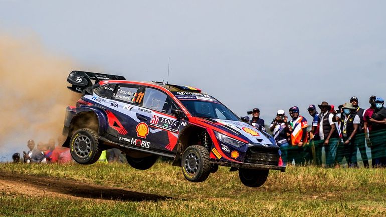 WRC Kenya : Ogier chassé par Rovanpera, Neuville gagne 4 places (Direct vidéo 13H)