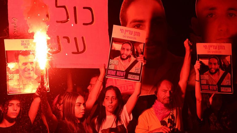 Israël : des milliers de manifestants réclament la libération des otages