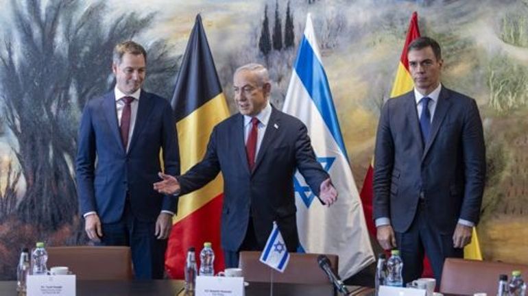 Guerre Israël - Gaza : Benjamin Netanyahu condamne fermement les propos du Premier ministre Alexander De Croo