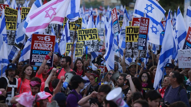 Des milliers de manifestants à Jérusalem contre le financement de mouvements juifs ultra-orthodoxes